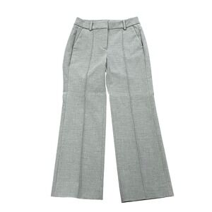 J Crew Natalia Pant Carreman Smoked Graphite Wide Leg Trouser Women's 4 Petite